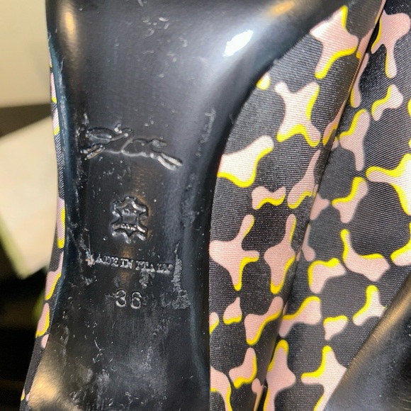 LONGCHAMP Le Pliage No Fantaisie Pointed Toe High Heel Pump Size 38 NEW - Picture 8 of 9